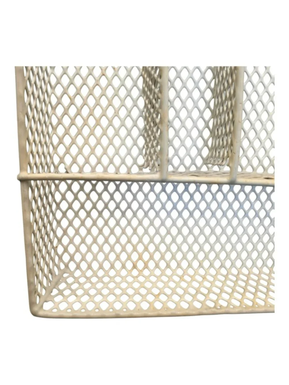 Coated Wire Mesh 4 Compartment Flatware Drawer Organizer 13.25